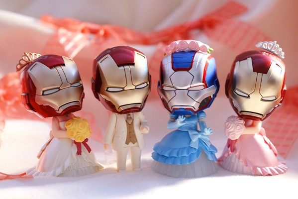 粘土人 #392 粘土人 钢铁侠3 钢铁爱国者 英雄版