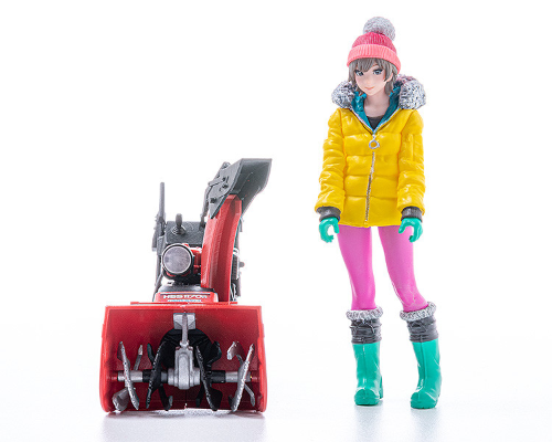 PLAMAX MF-62 minimum factory 小实 与 本田小型除雪机 HS1170n(JX)