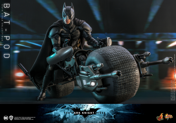 MMS591 电影杰作系列 蝙蝠侠：黑暗骑士崛起 蝙蝠摩托