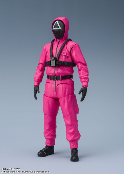 S.H.Figuarts 网飞系列 鱿鱼游戏 面具兵