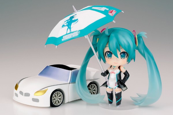 粘土人 #172b VOCALOID 初音未来 赛车手2011年 再版
