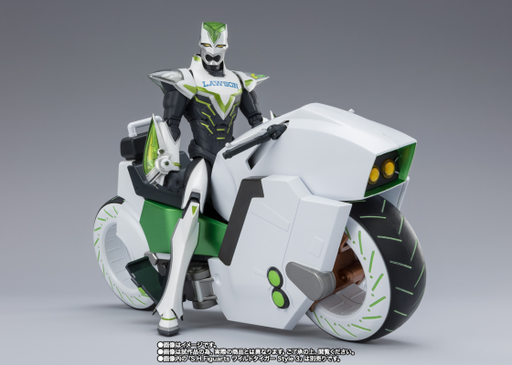 S.H.Figuarts  虎兔英雄传2  双逐摩托 与 配件套装