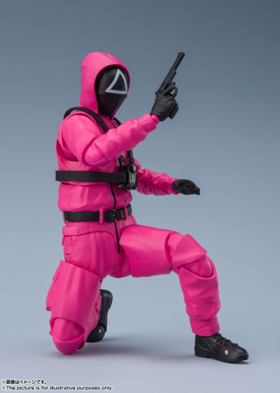 S.H.Figuarts 网飞系列 鱿鱼游戏 面具兵