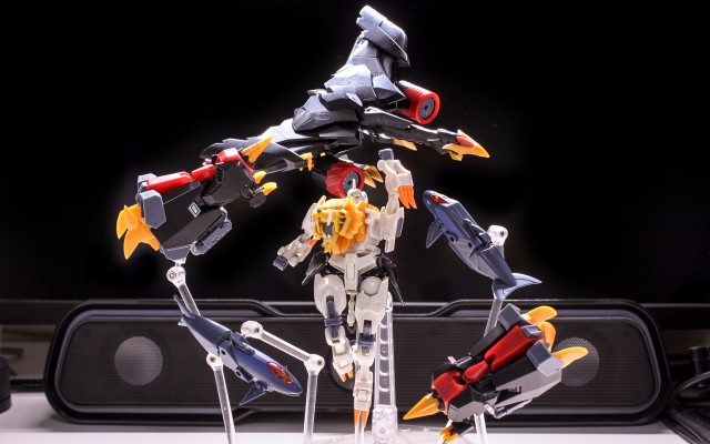 SMP [SHOKUGAN MODELING PROJECT]   勇者王我王凯牙系列   终极我王凯牙