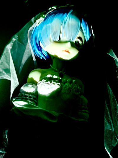 一番赏 A奖 蕾姆胸像（婚纱版）