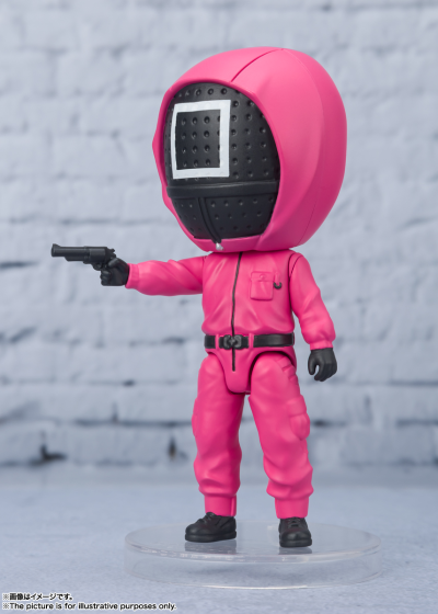 Figuarts mini 网飞系列 鱿鱼游戏  面具管理员