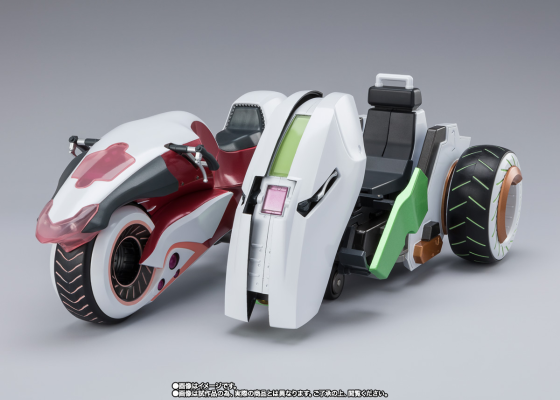 S.H.Figuarts  虎兔英雄传2  双逐摩托 与 配件套装