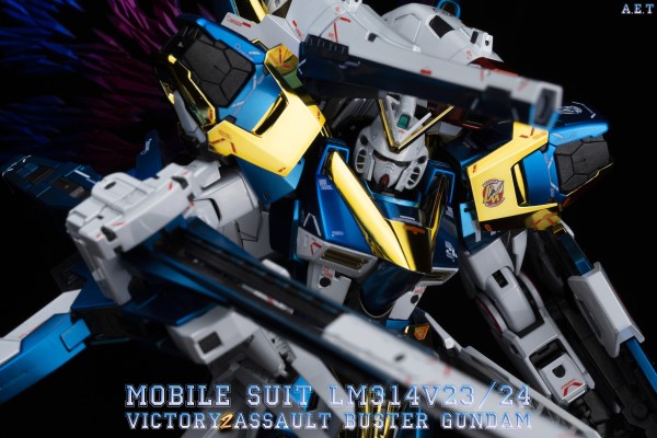 MG  1/100  高达基地专属商品   V2高达突击爆击型 Ka版  [钛金质感]