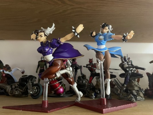 街霸Ⅱ 春丽 CAPCOM Figure Collection Chun-Li & Cammy (Chun-Li B) 