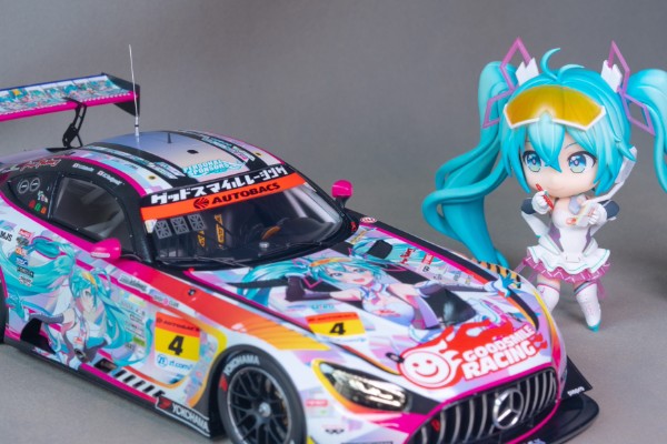 GOODSMILE 初音未来 AMG 2021 SUPER  GT参战100战纪念款 良笑线上限定版