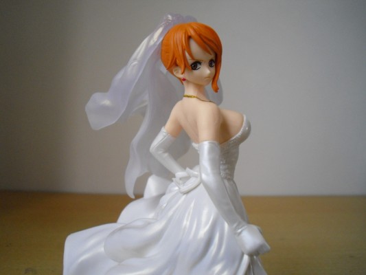 BANPRESTO手办斗兽场 SCultures 造形王顶上决戦IV Vol.2 海贼王 ナミ Wedding Version