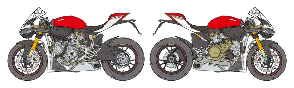 1/12 摩托车系列 No.132 杜卡迪 1199 Panigale S Tricolore