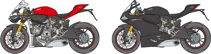 1/12 摩托车系列 No.129 杜卡迪 1199 Panigale S