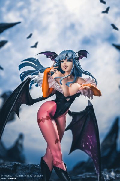 (萌新渣拍系列)美少女雕像 恶魔战士 莫莉卡・安斯兰特