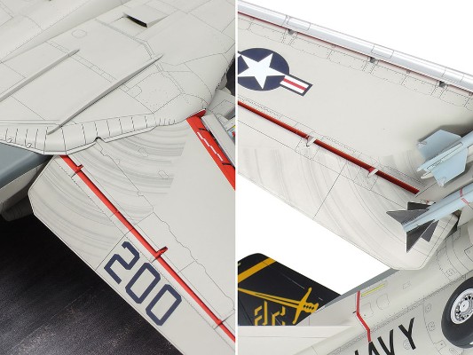 1/48 飞机系列 No.122 F-14A 地狱猫后期型 舰载版