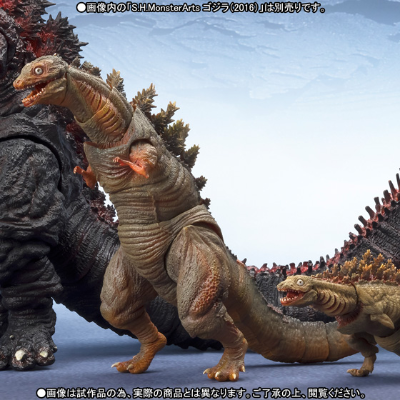 S.H.MonsterArts 新哥斯拉 哥斯拉（2016）第二形态与第三形态套装