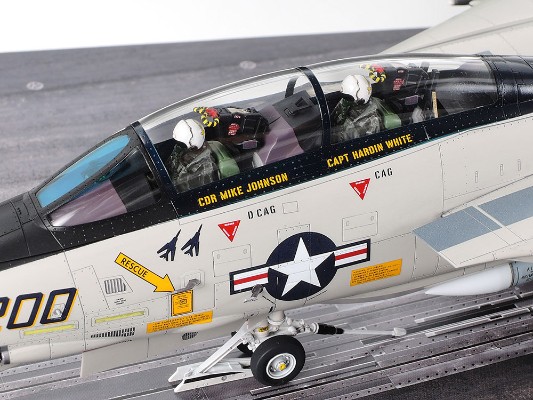 1/48 飞机系列 No.122 F-14A 地狱猫后期型 舰载版