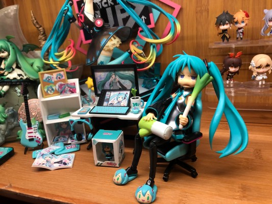 我去，初音未来，但是幸运星