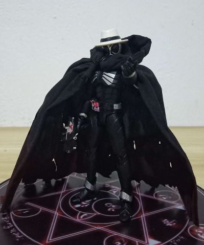 S.H.Figuarts 	假面骑士联手出击 双骑与帝骑 电影大战2010 假面骑士颅骨