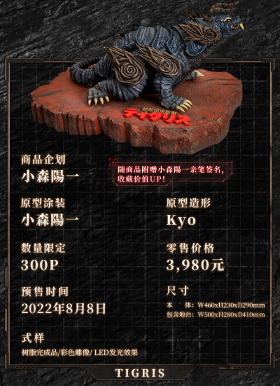中文名称bnfigure匠系列小森怪兽project第2弹提古利斯