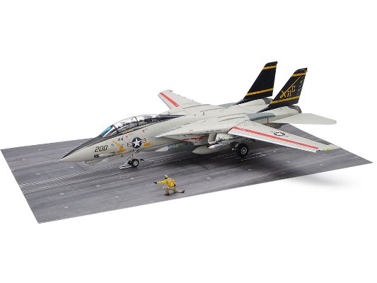 1/48 飞机系列 No.122 F-14A 地狱猫后期型 舰载版