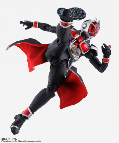 S.H.Figuarts(真骨雕制法)     假面骑士巫骑 火焰形态 10周年纪念版