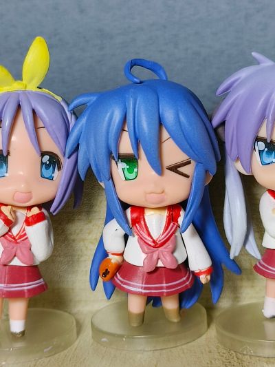 迷你黏土人 幸运星 柊司 School Uniform 