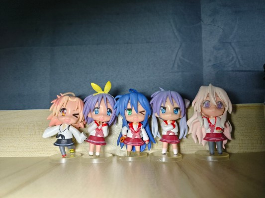 迷你黏土人 幸运星 柊司 School Uniform 