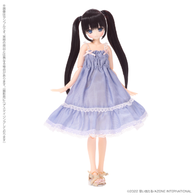 SAHRA'S a・la・mode 柚叶/Sweet Moment 搭配多尔套装 夜棕色头发 DOLLSHOW・AZONE限定