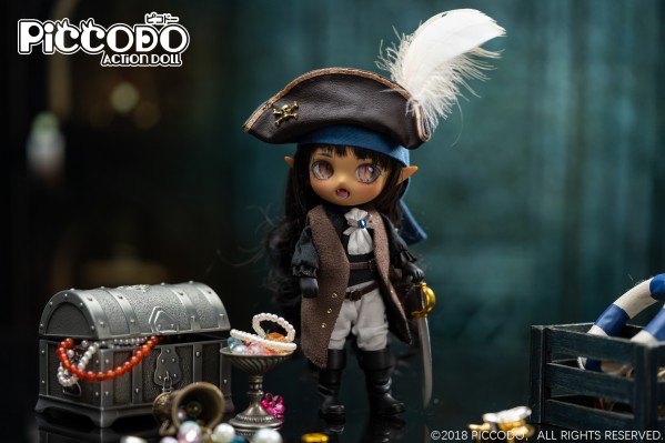 PICCODO 海盗套装 配件+娃衣 船长