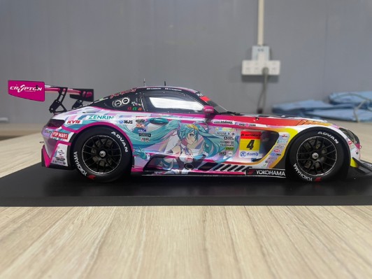 GOODSMILE 初音未来 AMG 2021 SUPER  GT参战100战纪念款 良笑线上限定版