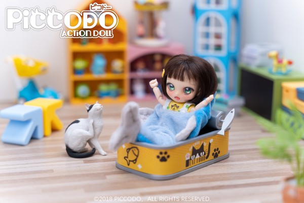 PICCODO DOLL 罐头型收纳盒 和 咸鱼睡袋