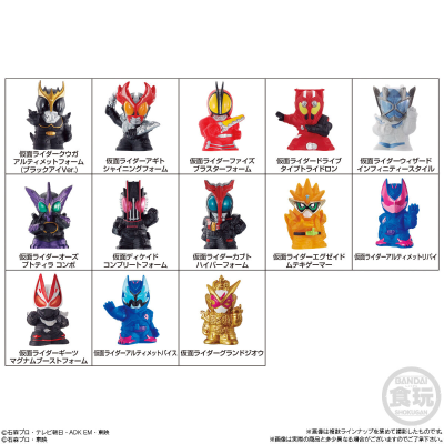 假面骑士指头公仔 极狐登场