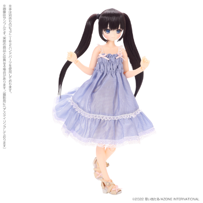 SAHRA'S a・la・mode 柚叶/Sweet Moment 搭配多尔套装 夜棕色头发 DOLLSHOW・AZONE限定