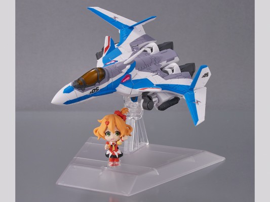 TINY SESSION 超时空要塞DELTA VF-31J 齐格飞（疾风机）+芙蕾雅