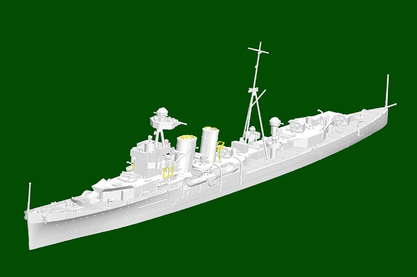 编号：06741 1/700 世界战舰系列 英国皇家海军 加尔各答号 轻型巡洋舰