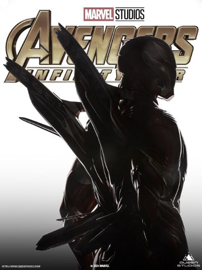 漫威系列 复仇者联盟3：无限战争 钢铁侠 50号装甲 全身像