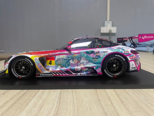 GOODSMILE 初音未来 AMG 2021 SUPER  GT参战100战纪念款 良笑线上限定版