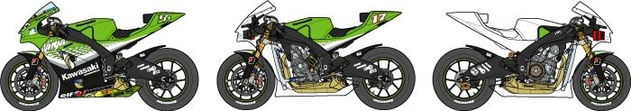 1/12 摩托车系列No.109 川崎 Ninja ZX-RR