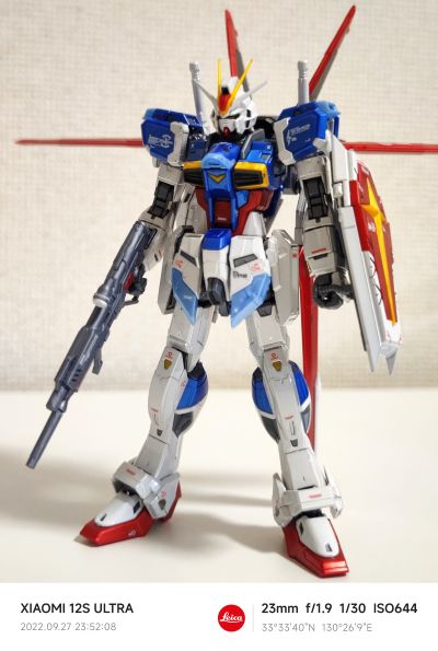 RG 1/144 机动战士高达SEED DESTINY  ZGMF-X56S/β 威力/强攻型脉冲高达 钛金属色电镀版