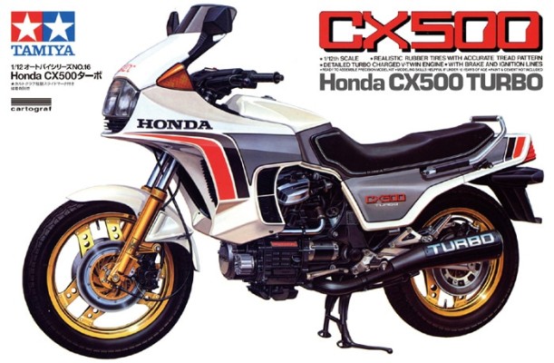 1/12 摩托车系列No.16 本田 CX500 涡轮
