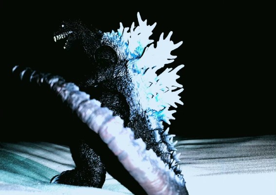 S.H.MonsterArts 哥斯拉：大怪兽总攻击 哥斯拉 （2001）放射热线版