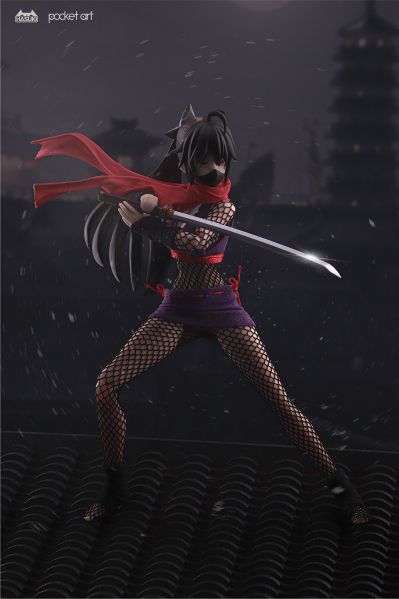 Pocket Art系列 PA002 女忍者 萩