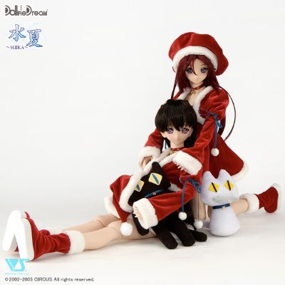 Dollfie Dream DD 水夏 白河沙耶香&阿基米德 圣诞老人版