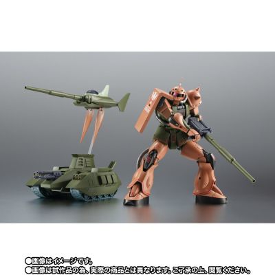 ROBOT魂 ＜机动战士系列＞ MSV MS-06FS 卡尔玛专用扎古ll 与 玛捷拉坦克 地球降落作战套装  ver. A.N.I.M.E.