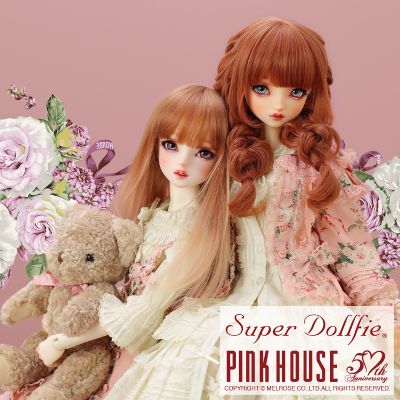 Super Dollfie SDGr女孩 抹茶 PINK HOUSE 五十周年纪念款