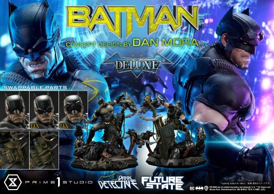 DC未来都市系列  黑暗侦探蝙蝠侠 概念设计师丹·莫拉（Dan Mora）