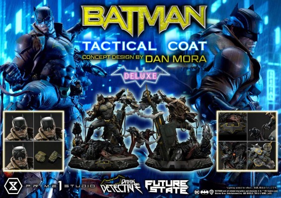 DC未来都市系列 黑暗侦探蝙蝠侠战术外套版 概念设计师丹·莫拉（Dan Mora）
