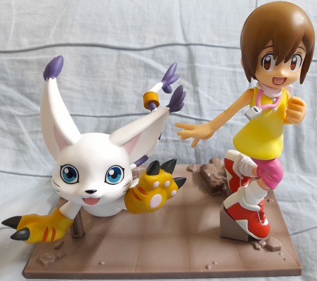 DXF～冒险档案～ 数码宝贝 八神嘉儿与迪路兽