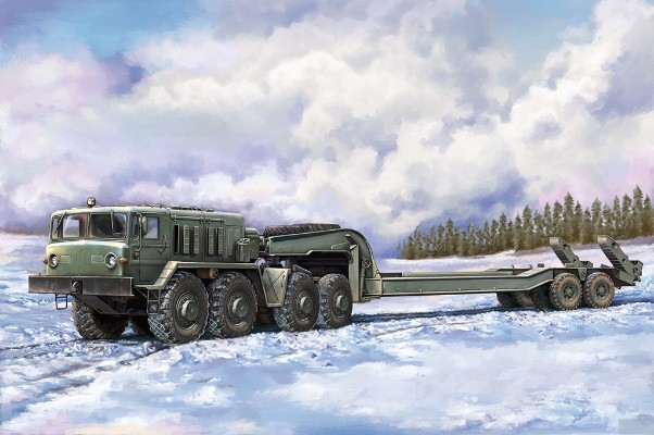 编号：07194 1/72 装甲车辆系列 MAZ-537G 中期型（带MAZ/ChMZAP-5247G型半挂车）